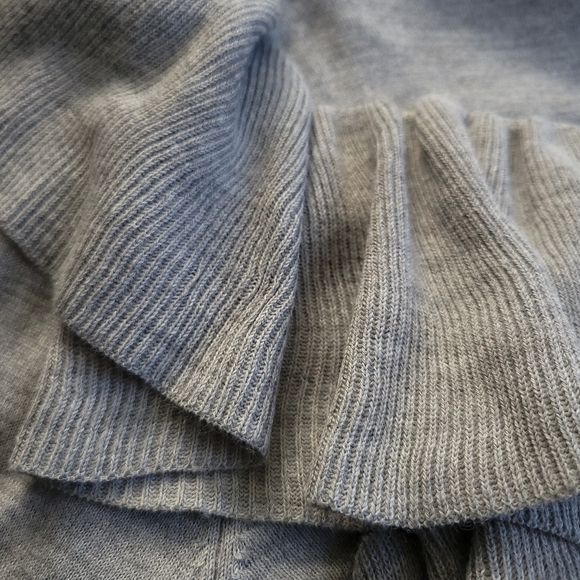 NWOT Maison Margiela MM6 Knit Wool Ruffle Avant Garde Cardigan - Picture 6 of 11